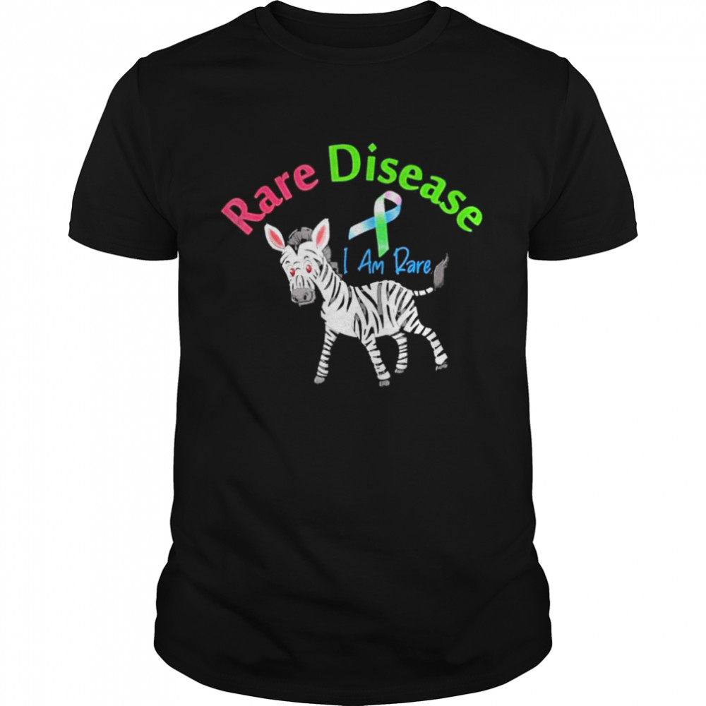 Rare Disease Day 2022 Rare Disease Day Zebra shirt Classic Men's T-shirt