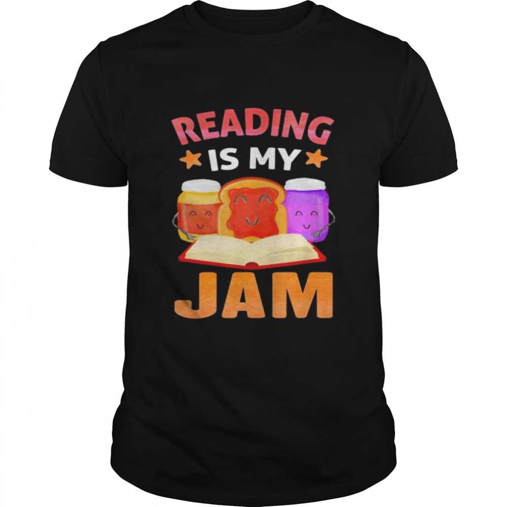 Reading Is My Jam I Love To Read Books T- Classic Men's T-shirt