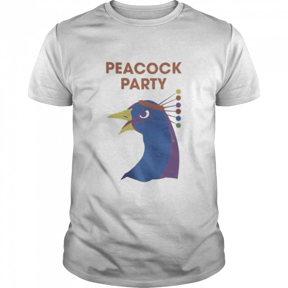 Auburn peacock peacock party shirt