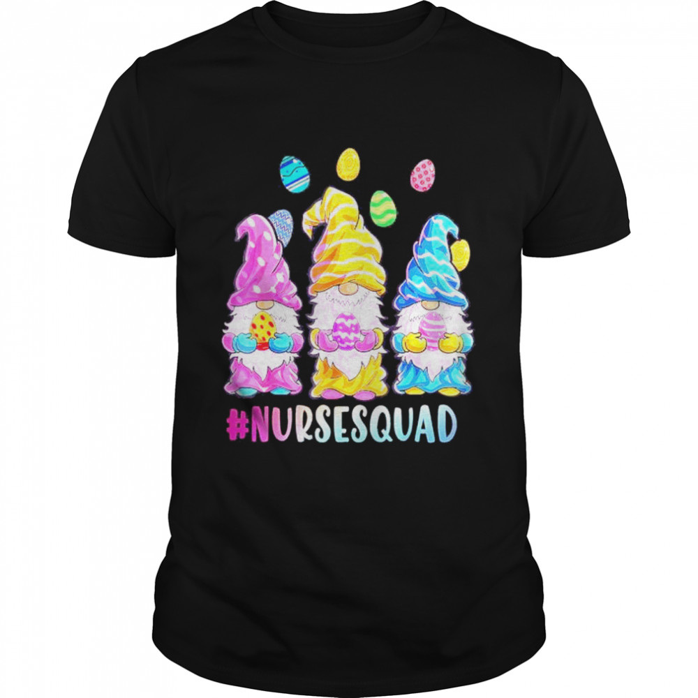 Gnome Easter Nurse Squad Easter Gnome shirt