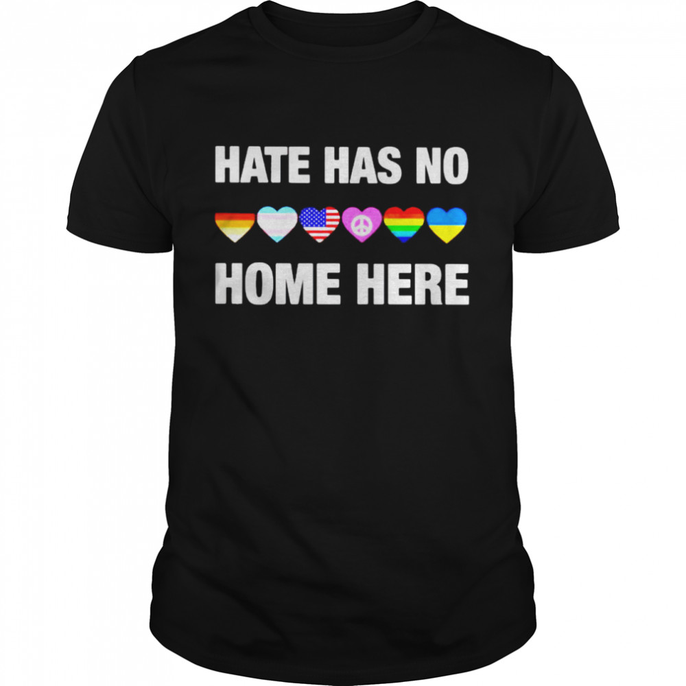 Hate has no home here Ukraine shirt