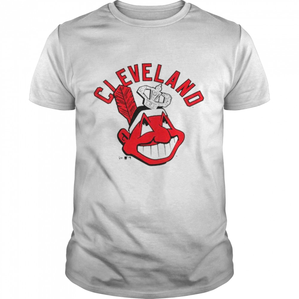 MLB Coop Script Cleveland Indians shirt