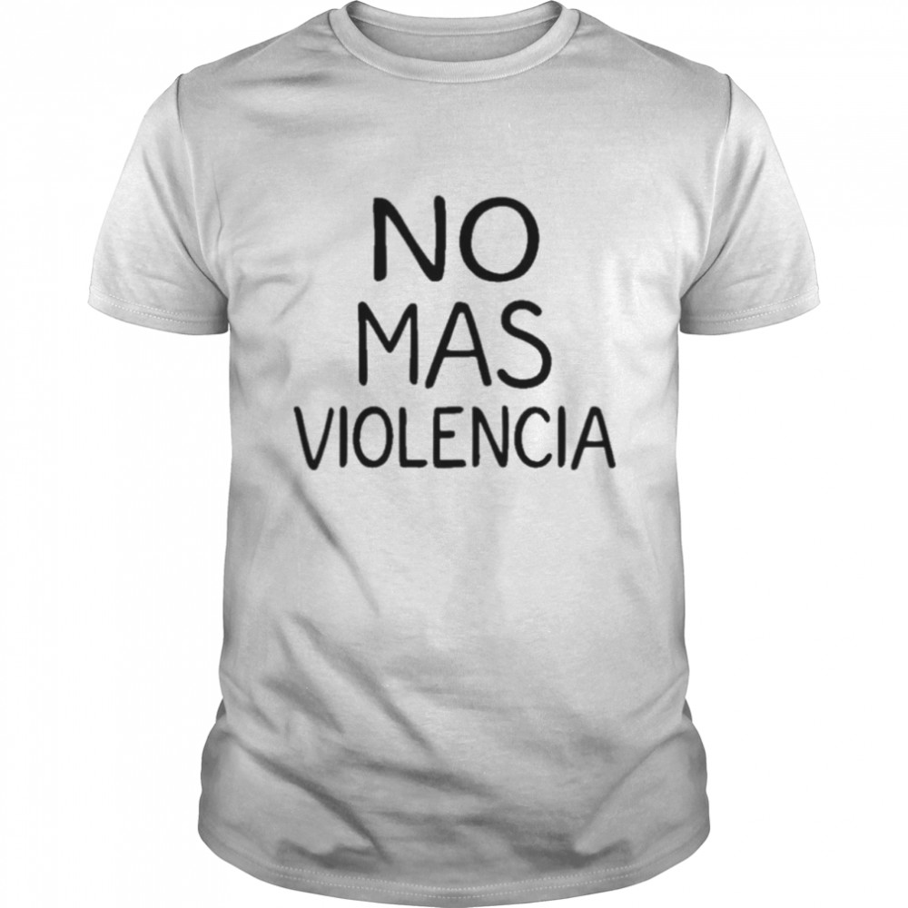 No Mas Violencia Edson Álvarez T-Shirt