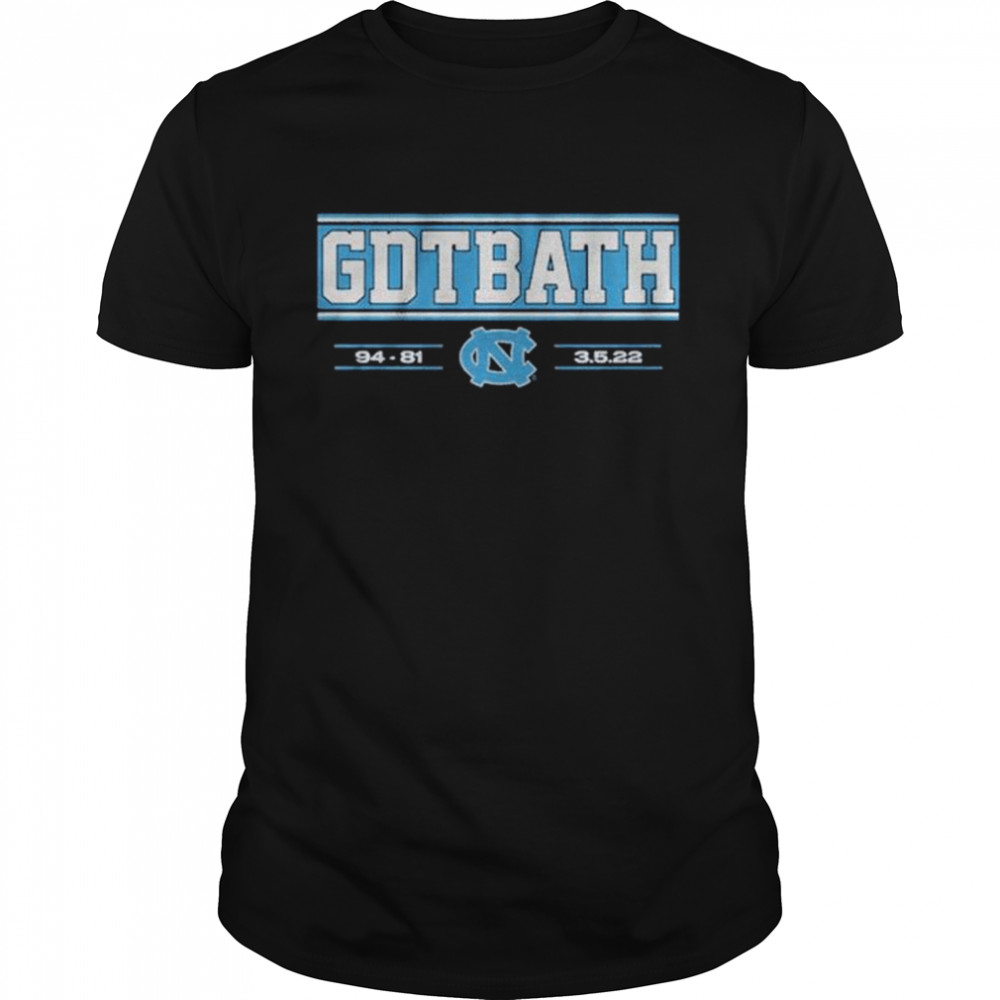 North Carolina Basketball GDTBATH shirt Classic Men's T-shirt