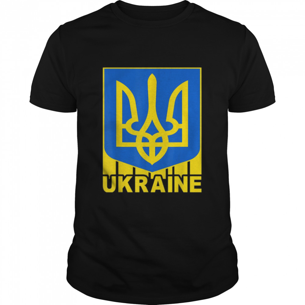 Ukrainian People Vintage Ukraine Flag Shirt
