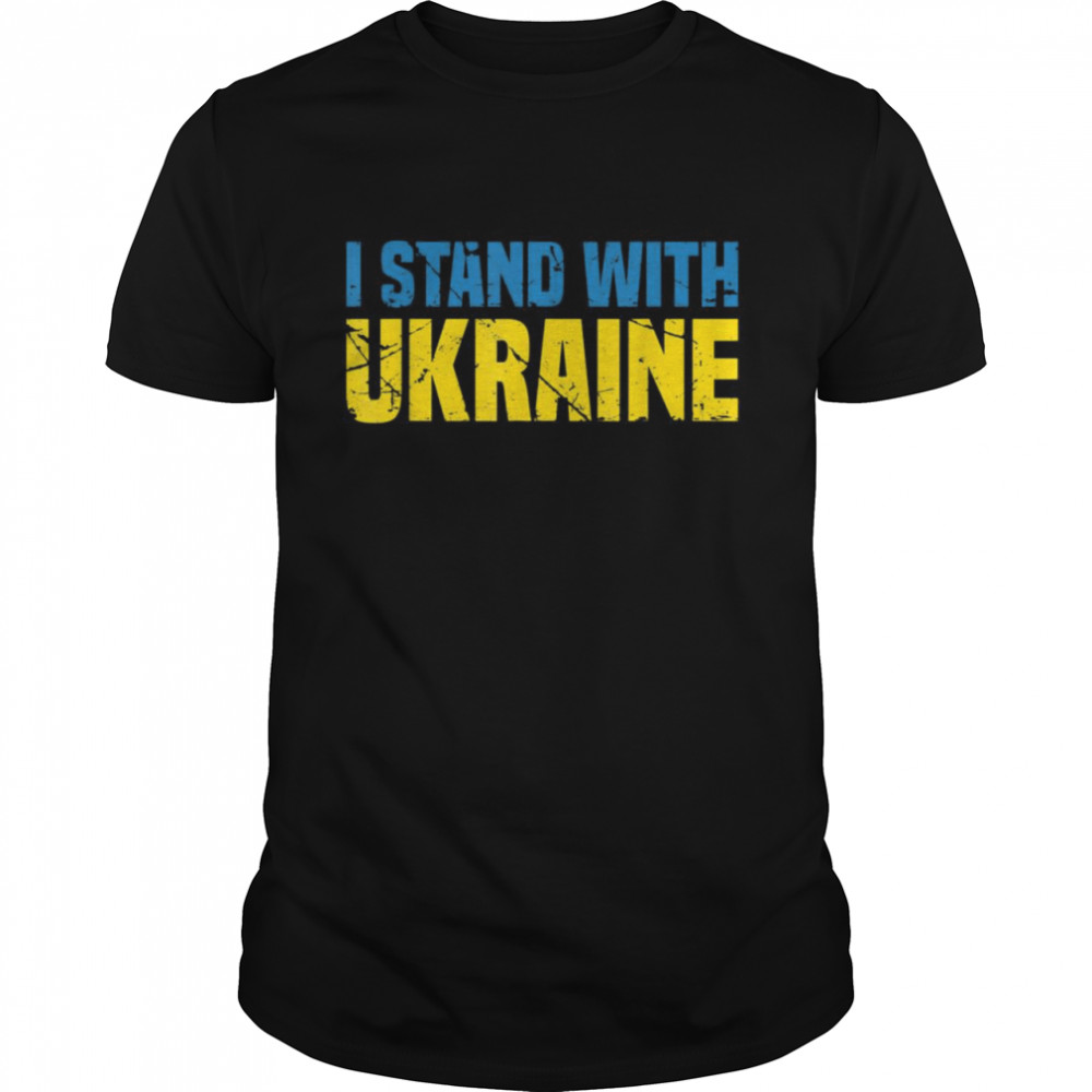 Ukrainian Support I Stand With Ukraine Shirt