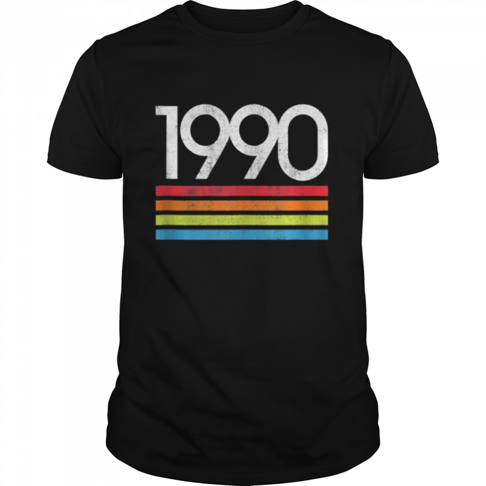 Vintage 1990 32 Birthday Shirt