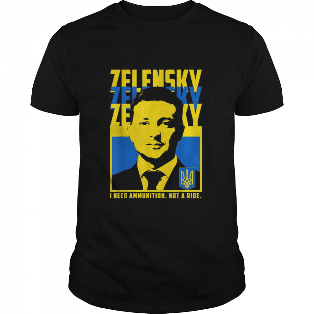 Volodymyr Zelensky, Ukraine Ukrainian Flag Shirt Shirt