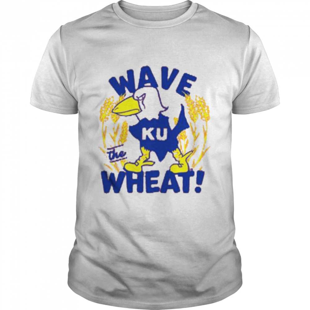 Wave the Wheat vintage Jayhawk mascot shirt