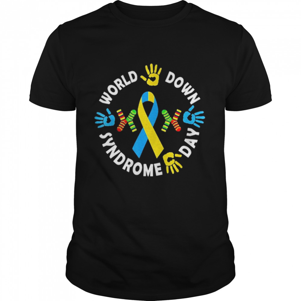 World Down Syndrome Day Awareness Socks Down Right Good shirt