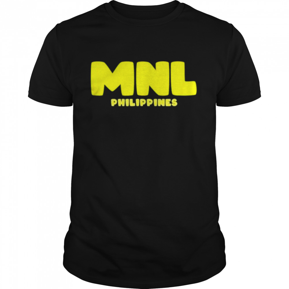 Manila filipino philippines shirt