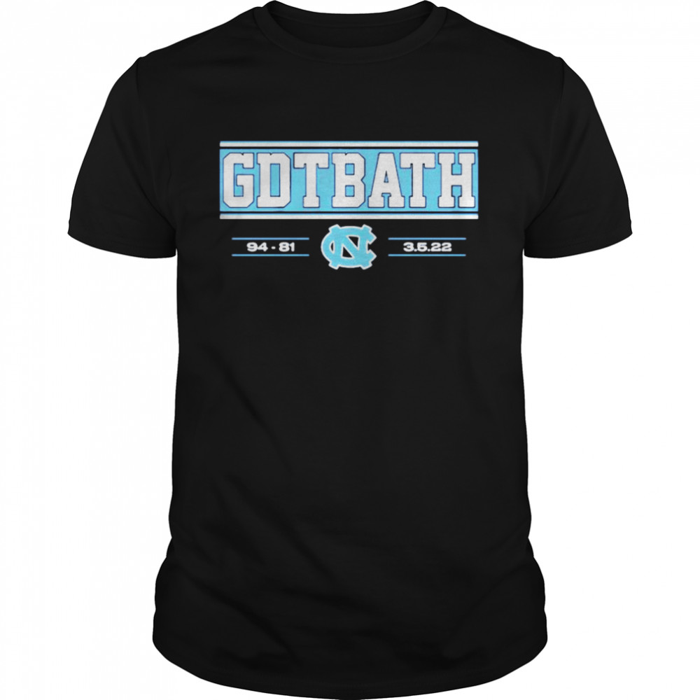 North Carolina Tar Heels gdtbath shirt Classic Men's T-shirt