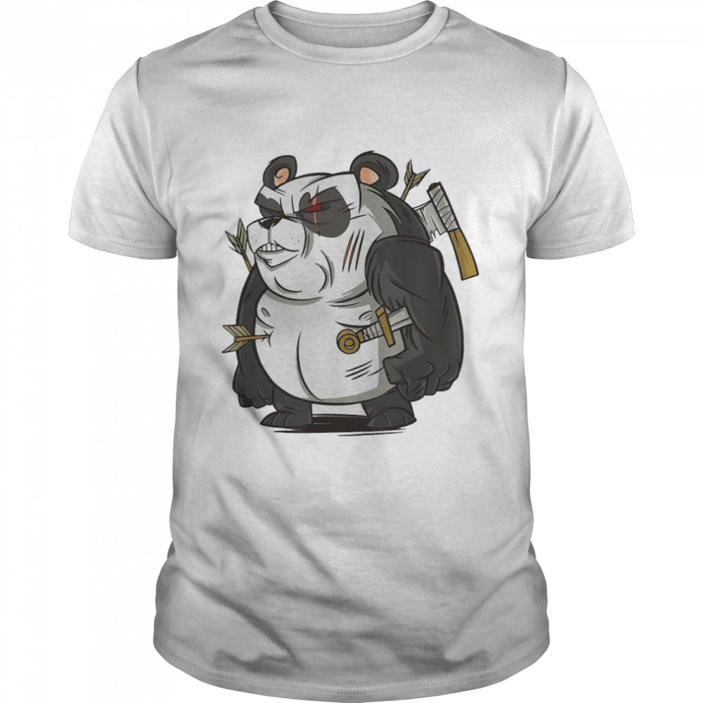 Panda Bear Samurai Warrior Panda Bear Shirt