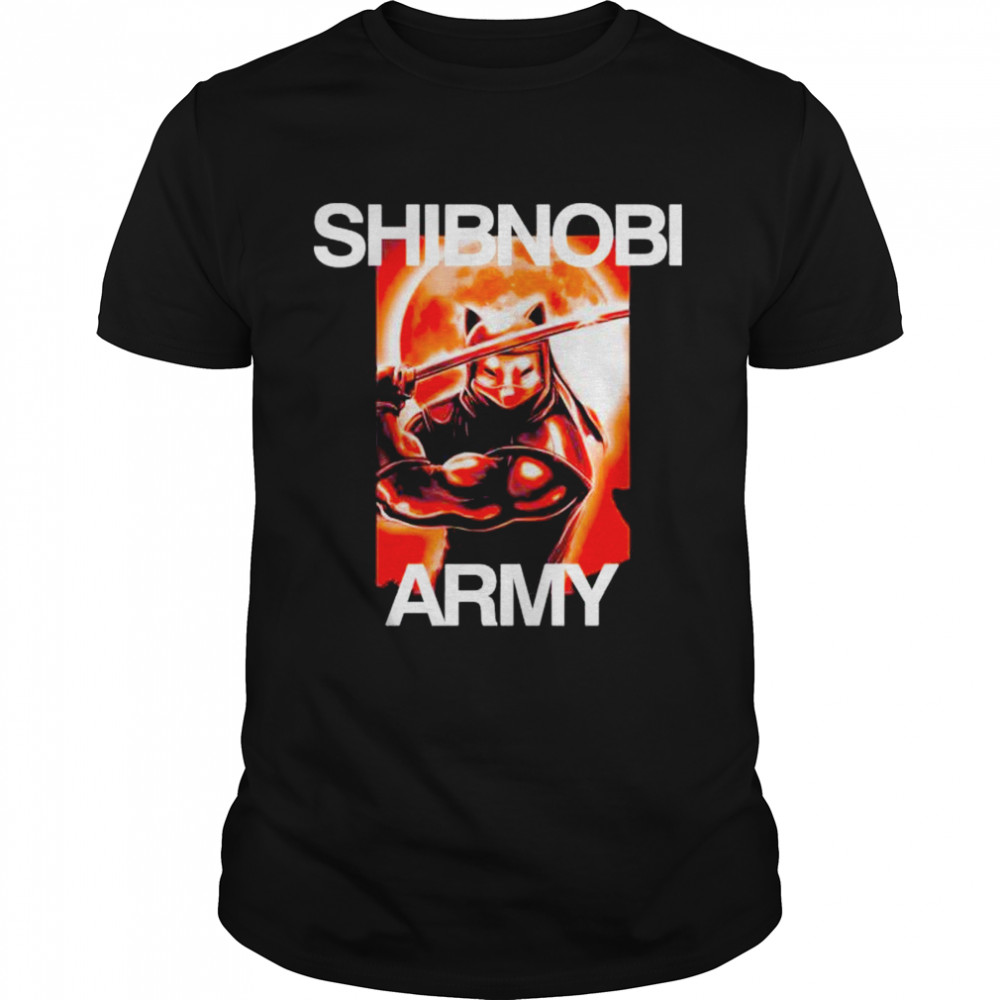 Shibnobi army shirt