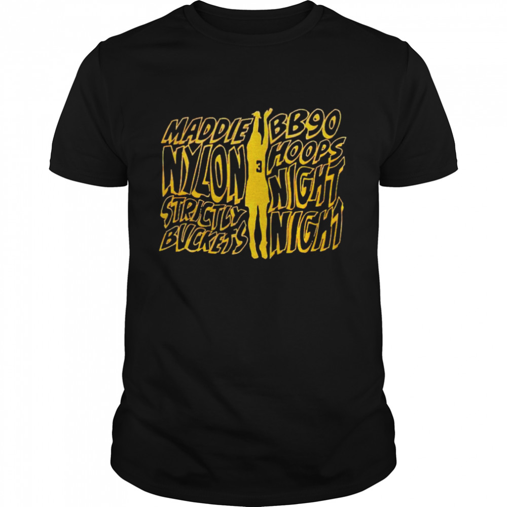 Maddie Nylon strictly buckets BB90 hoops night shirt Classic Men's T-shirt