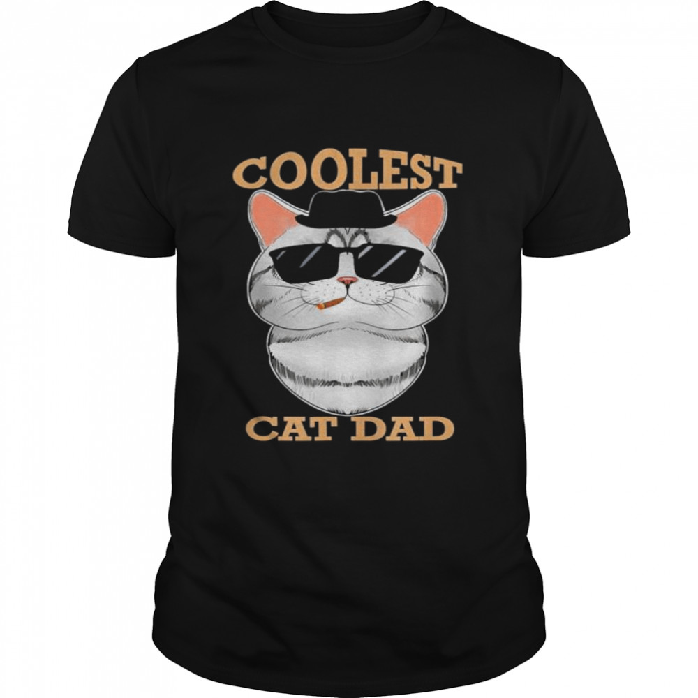 Coolest Cat Dad I American Shorthair Cat Dad shirt