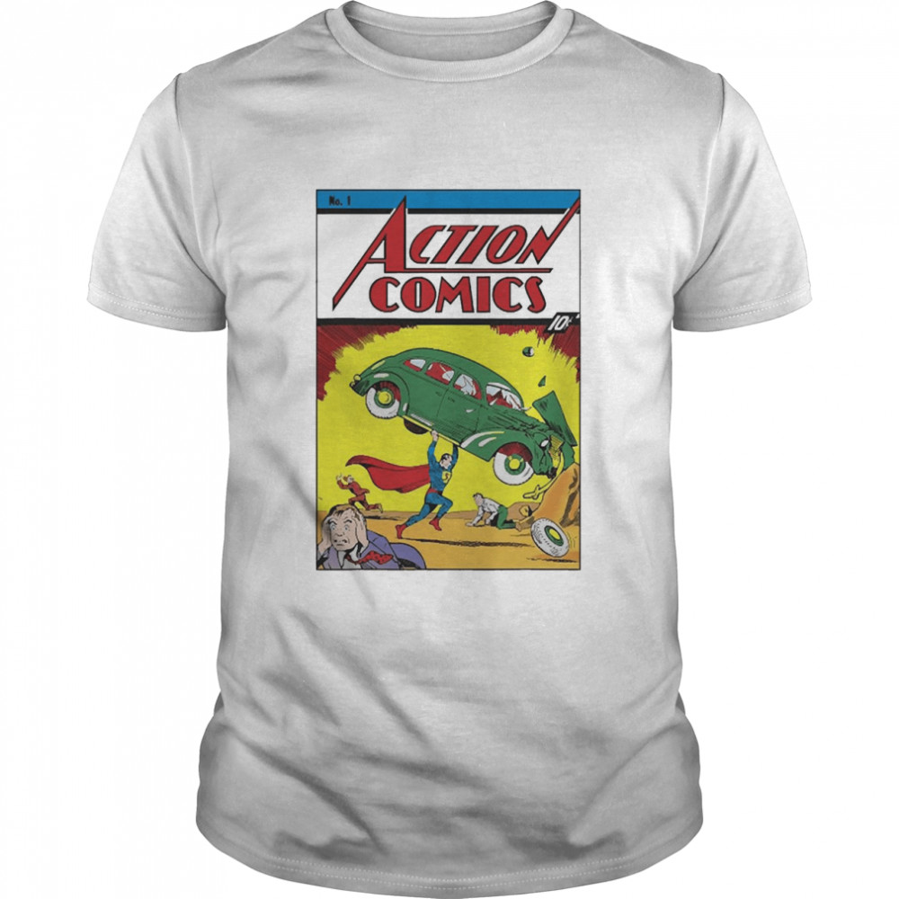 Dc Comics Superman No 1 Comic Cover Shirt