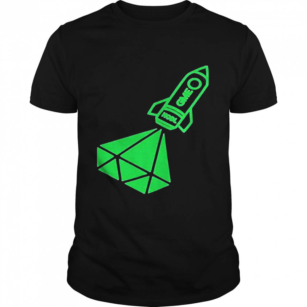 Gme Hodl Rocket Green Shirt