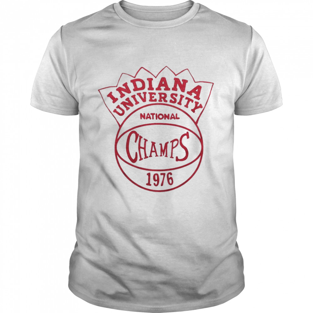 Indiana University National Champs 1976 Shirt