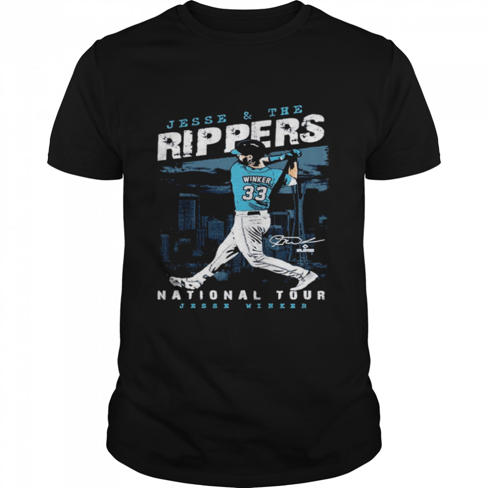 Jesse And The Rippers National Tour Jesse Winker T-Shirt