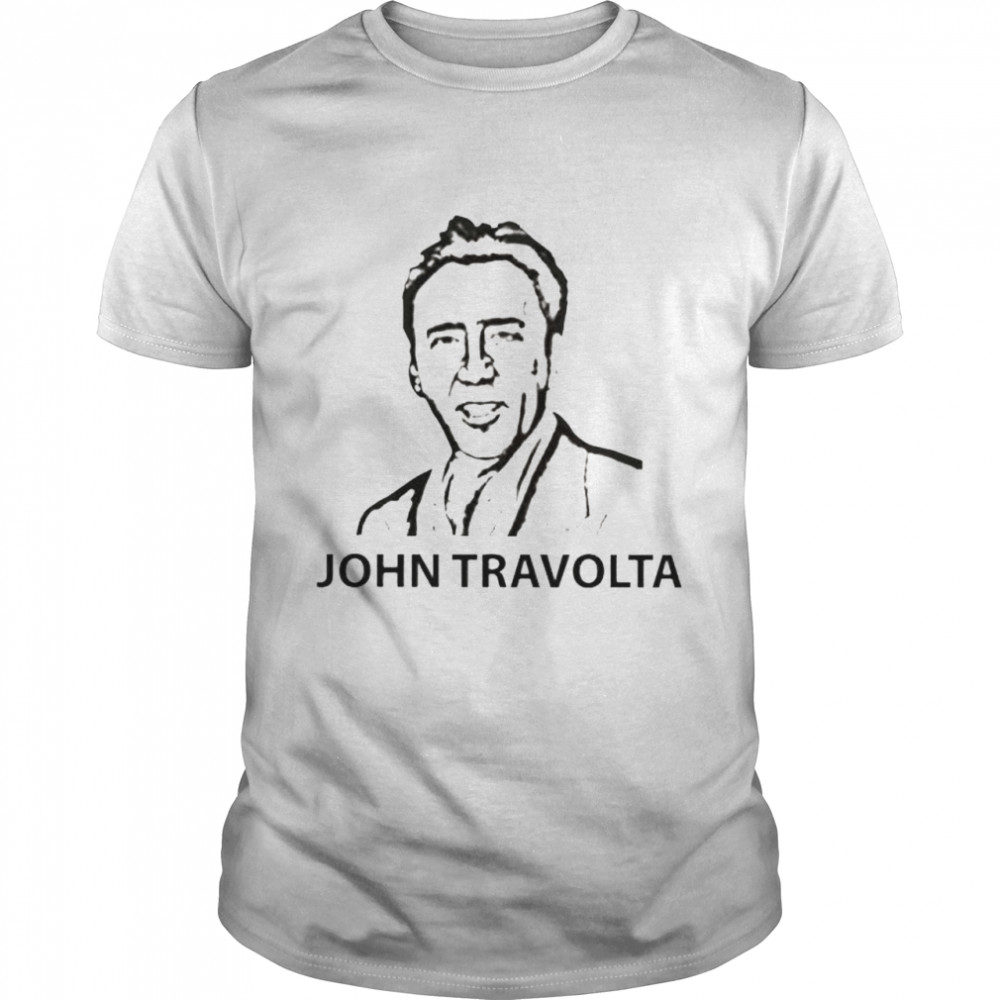 Michael Scott John Travolta shirt