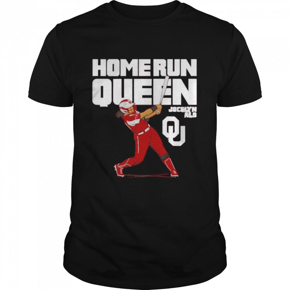 Oklahoma Softball Jocelyn Alo Home Run Queen Sport Shirt