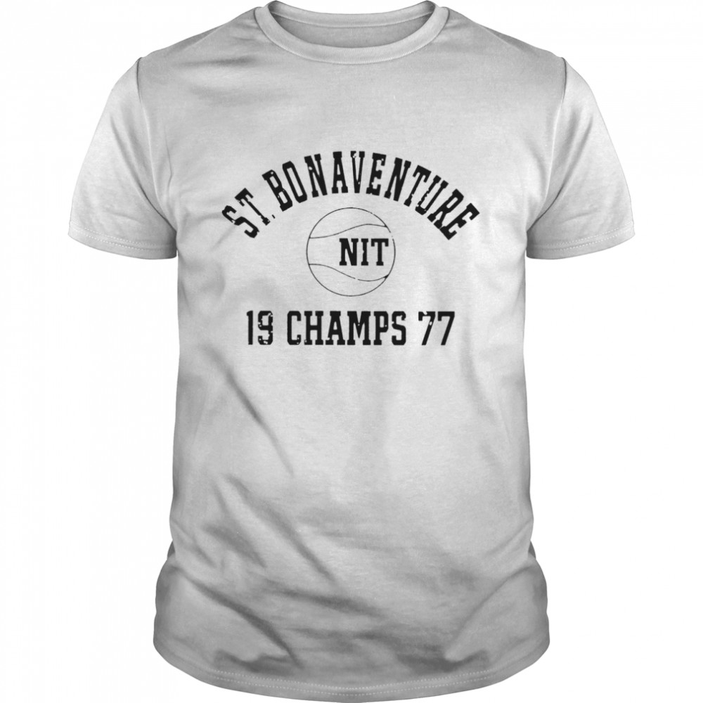 St. Bonaventure Nit 19 Champs 77 T-Shirt