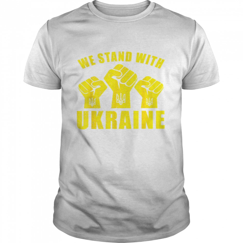 Support Ukraine We Stand with Ukraine Shirt