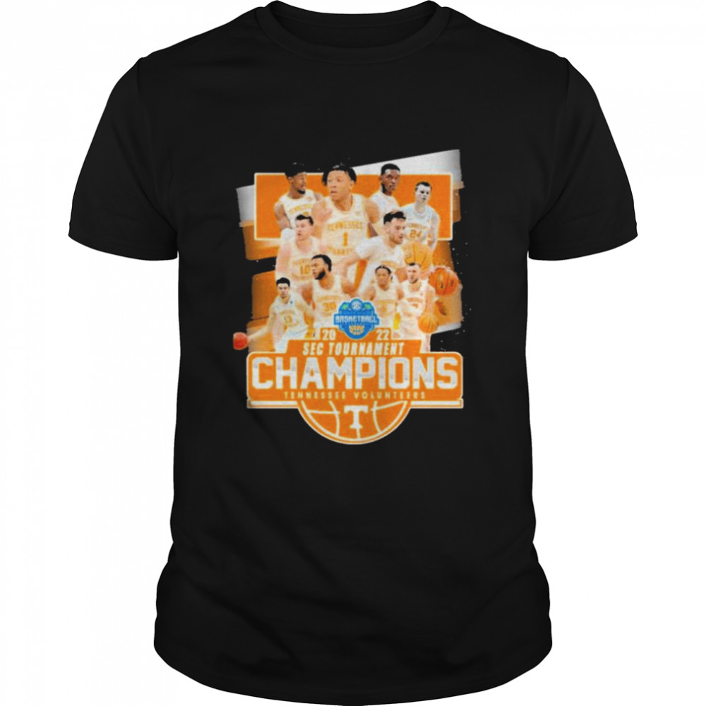 Tennessee Volunteers Basketball 2022 Sec Tournament Champions Shirt
