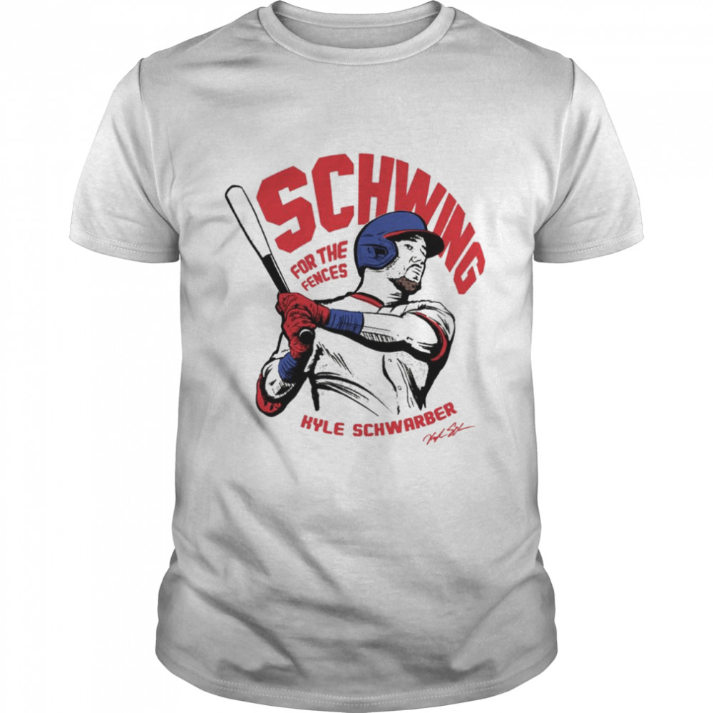 Kyle Schwarber Schwing foe the Fences shirt