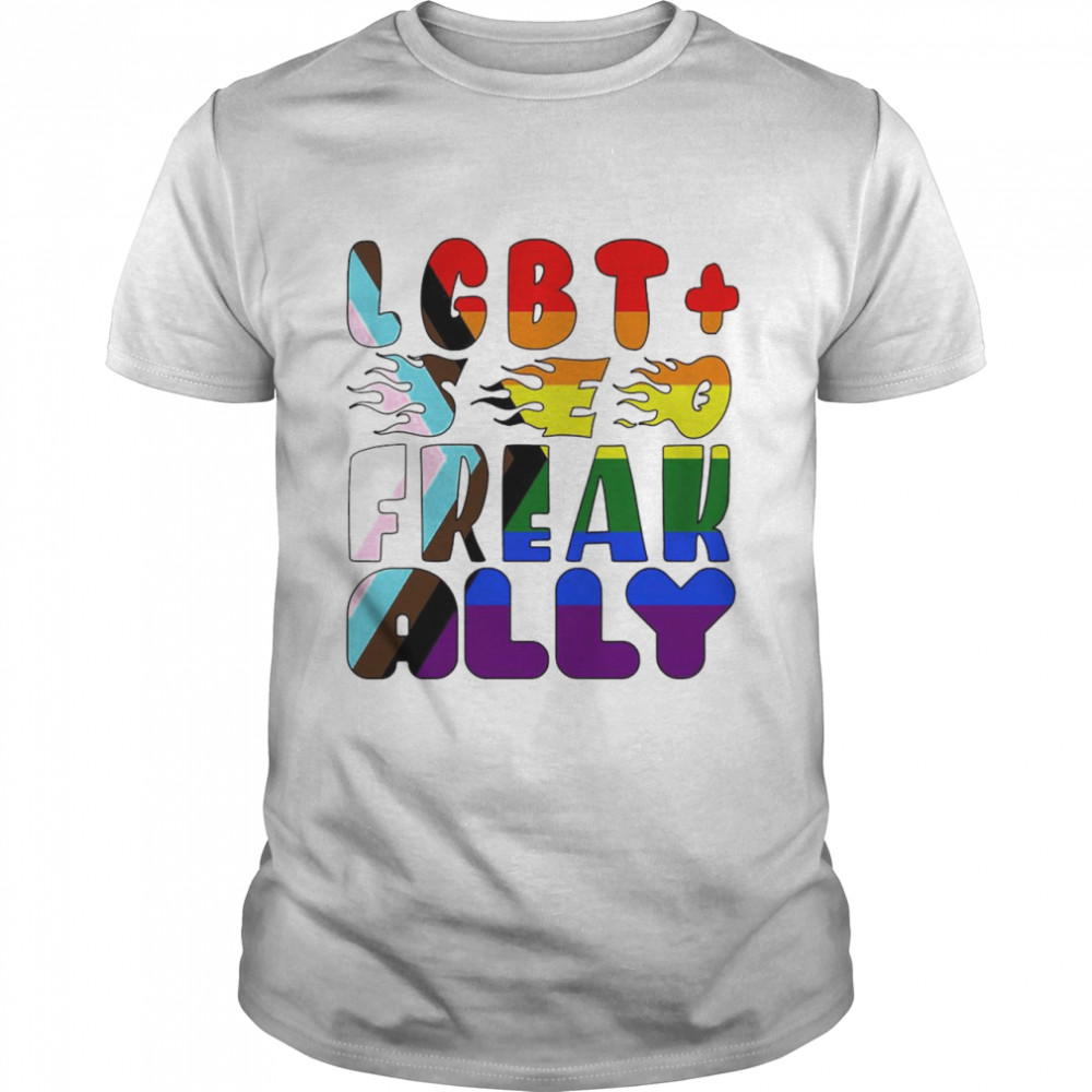 Lgbt Plus Seo Freak Ally Shirt