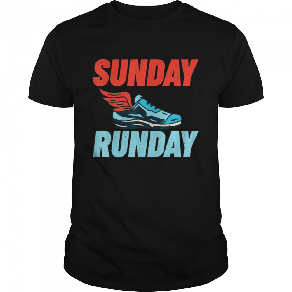 Sunday Runday Marathon Runner T-Shirt