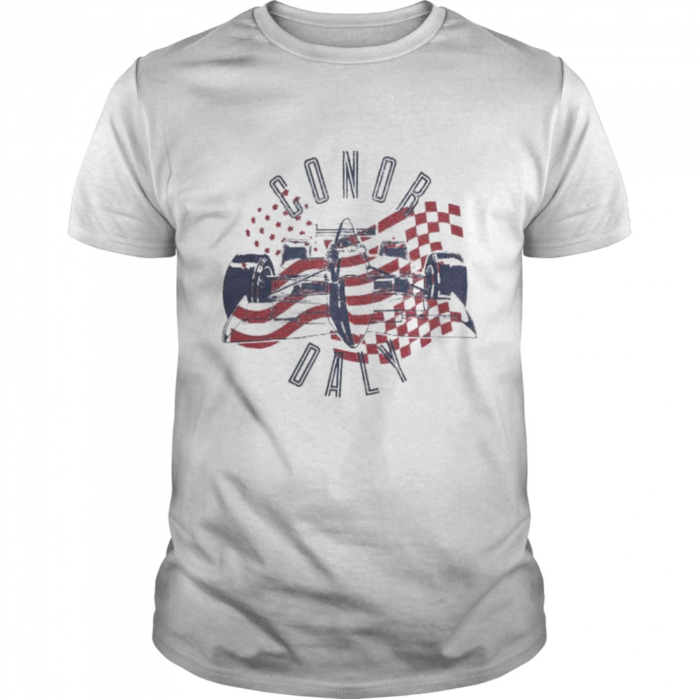 America Flag Conor Daly Shirt
