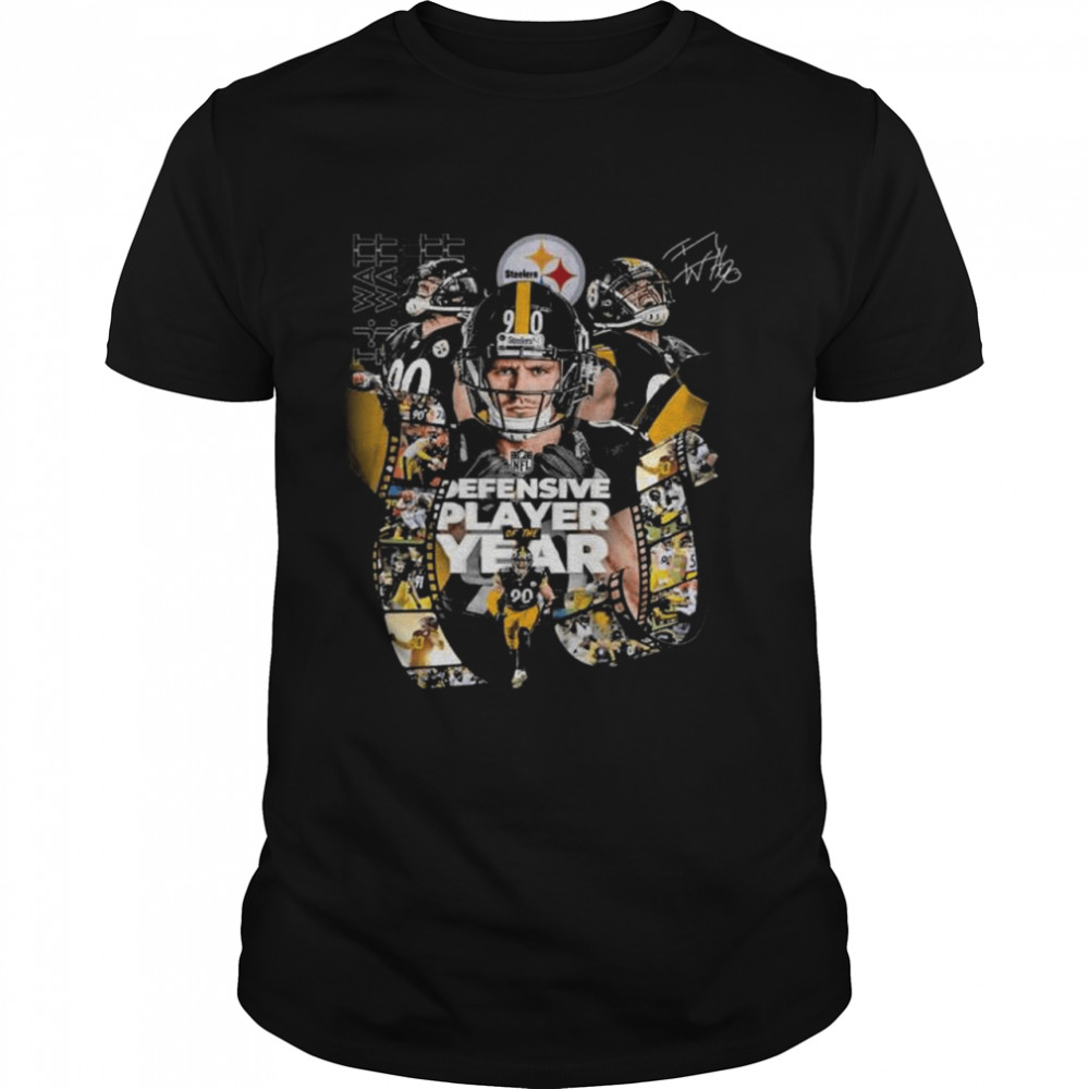 Pittsburgh Steelers Defensive Player Of The Year Signature Shirt
