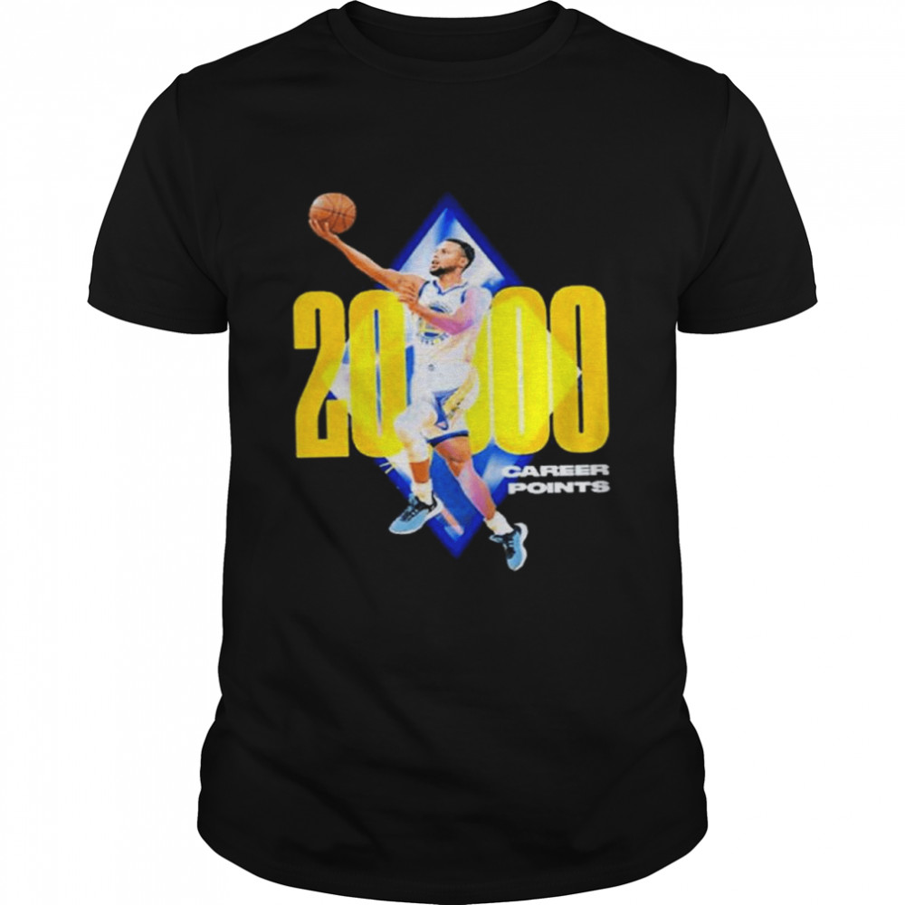 Stephen Curry 20000 Career Points Congratulation T-Shirt