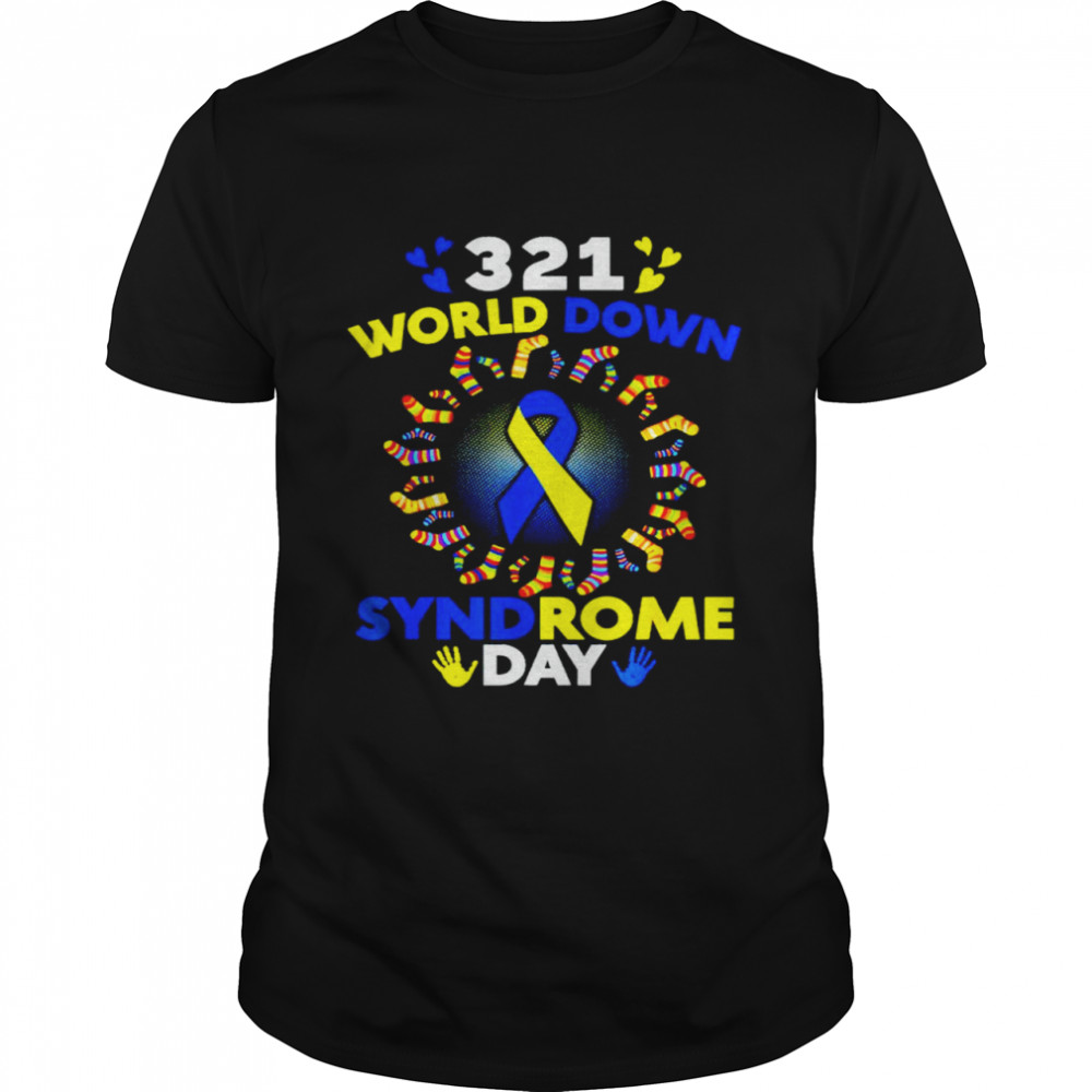 321 world down syndrome day 2022 shirt Classic Men's T-shirt