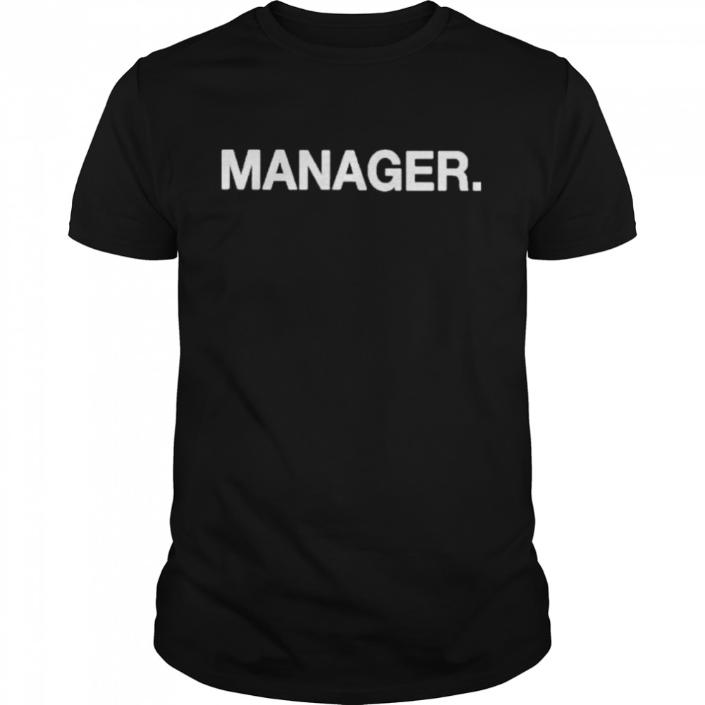 David Ross Manager Tim Stebbins Shirt