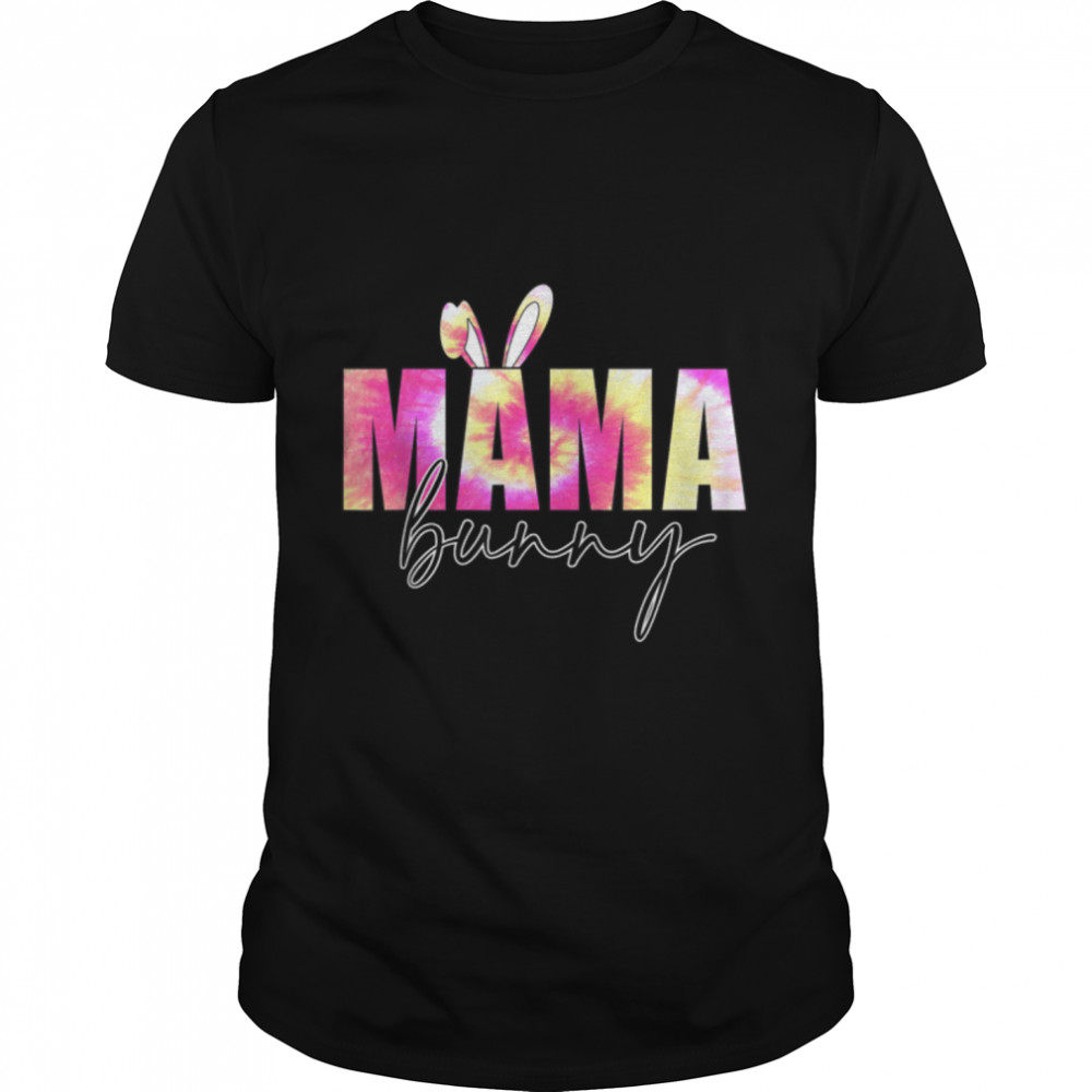 Mama Bunny Shirt, Easter Shirts for Women, Bunny Mothers T-Shirt B09W5MJR6F