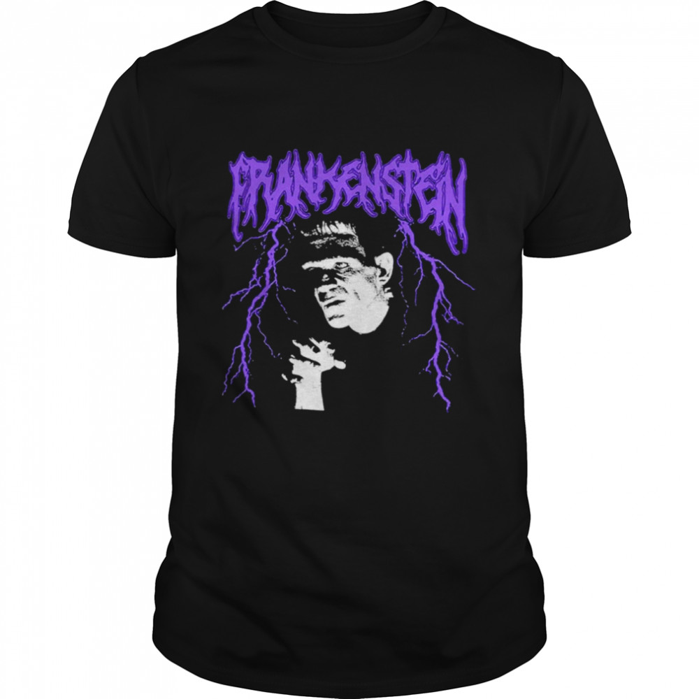 Universal Monsters Frankenstein Monster Metal shirt