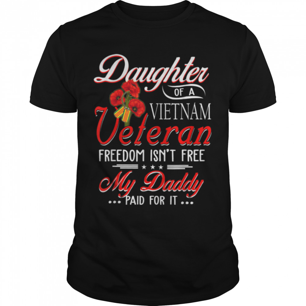Vietnam Veteran Daughter Raised By Mine T-Shirt B09W53LKP8