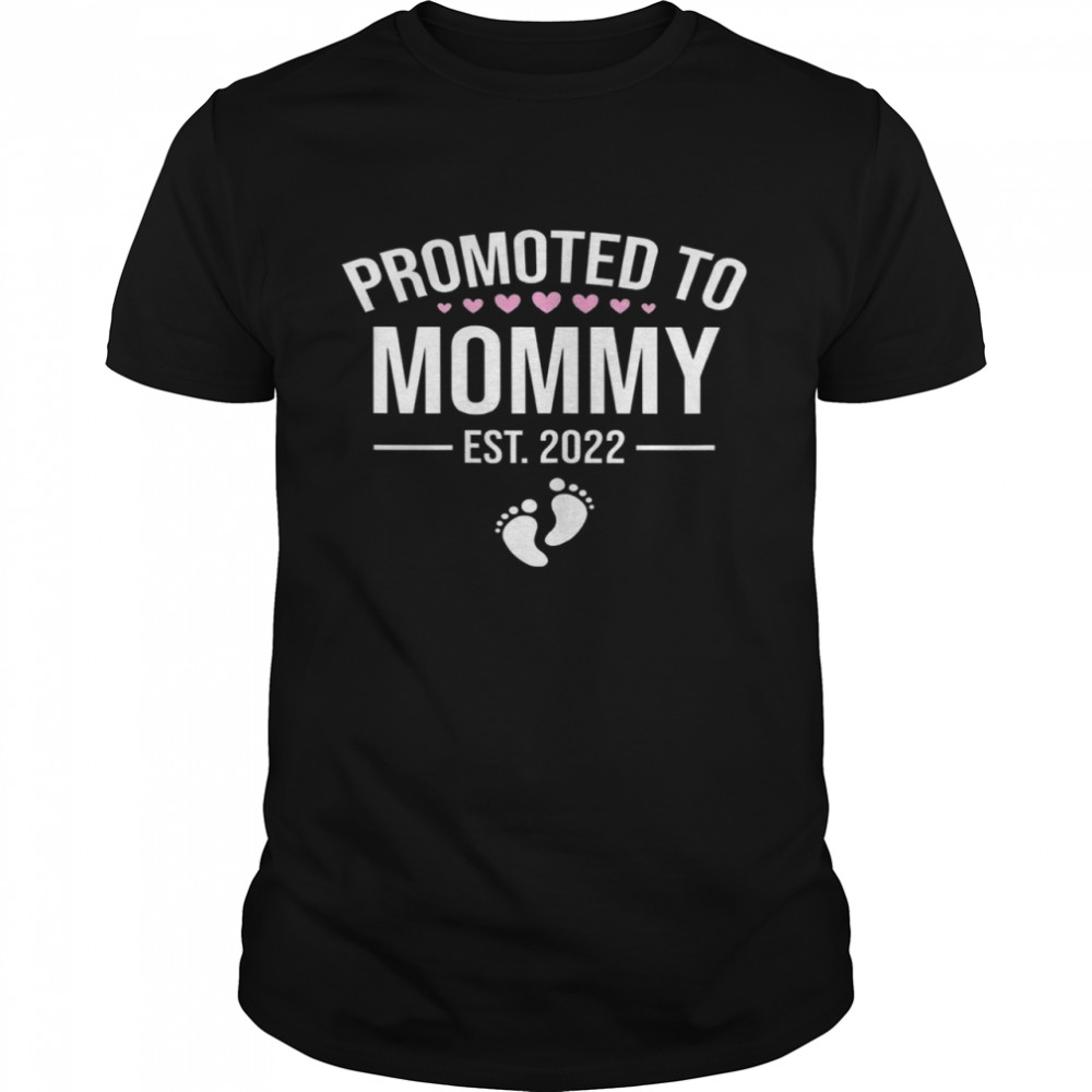 Womens 1St Time Mom Est 2022 T-Shirt
