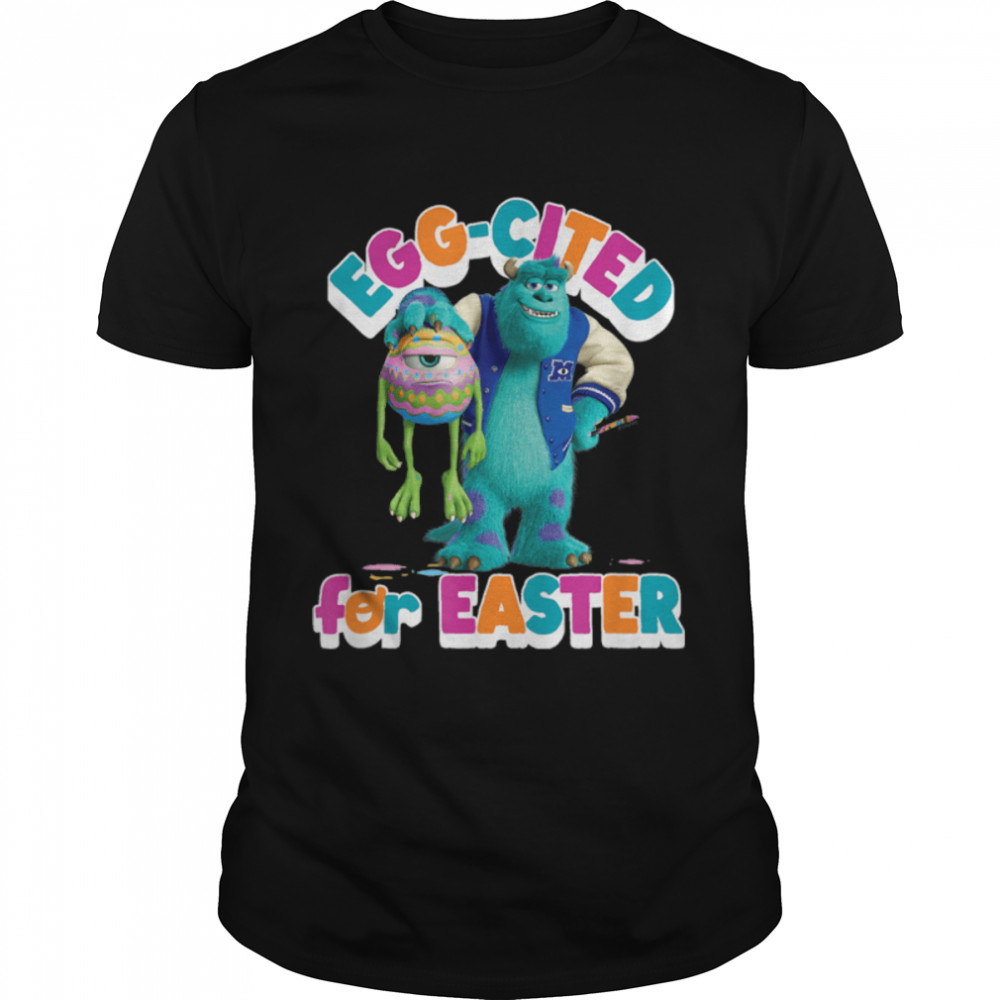 Disney Pixar Monsters, Inc. - Egg-Cited For Easter T-Shirt B09W8Rr1Mq