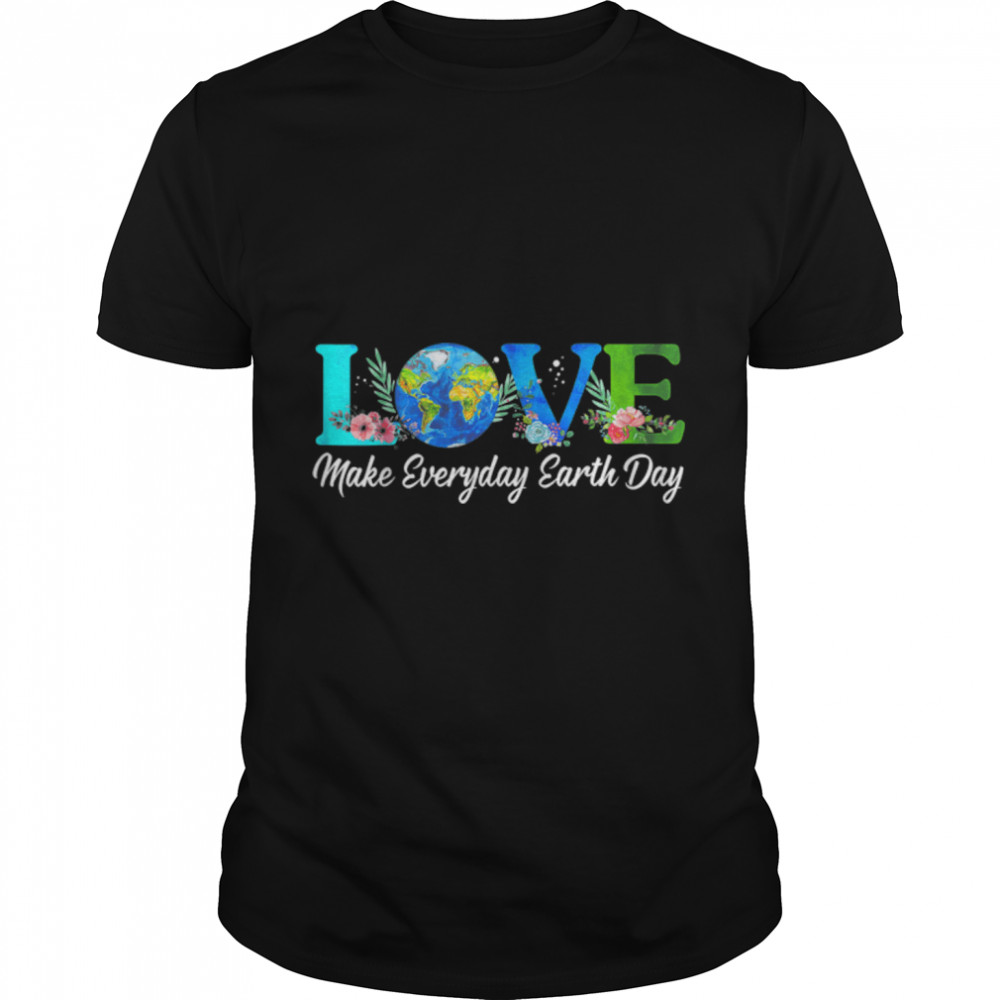 Love World Earth Day 2022 Planet Environmental Animal T-Shirt B09W8Vcfpp