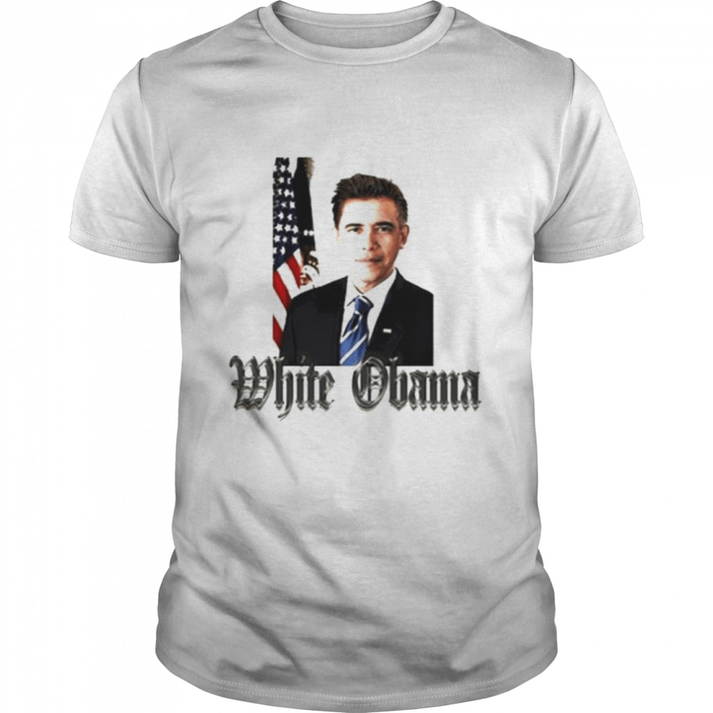 White Barack Obama T-Shirt