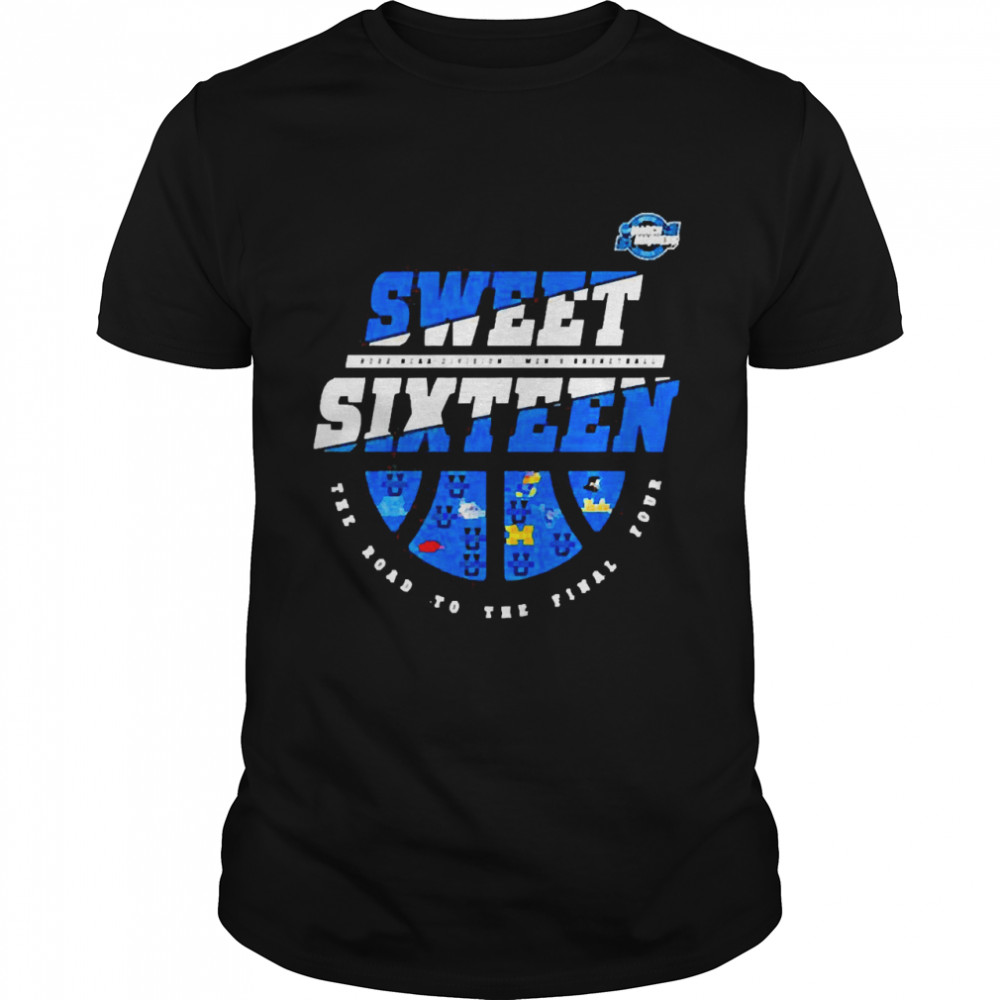 2022 Ncaa Basketball Tournament Sweet Sixteen Group Starters Shirt