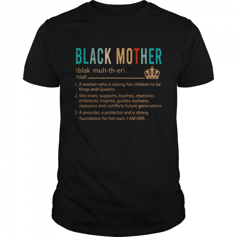 Black Mother Shirt