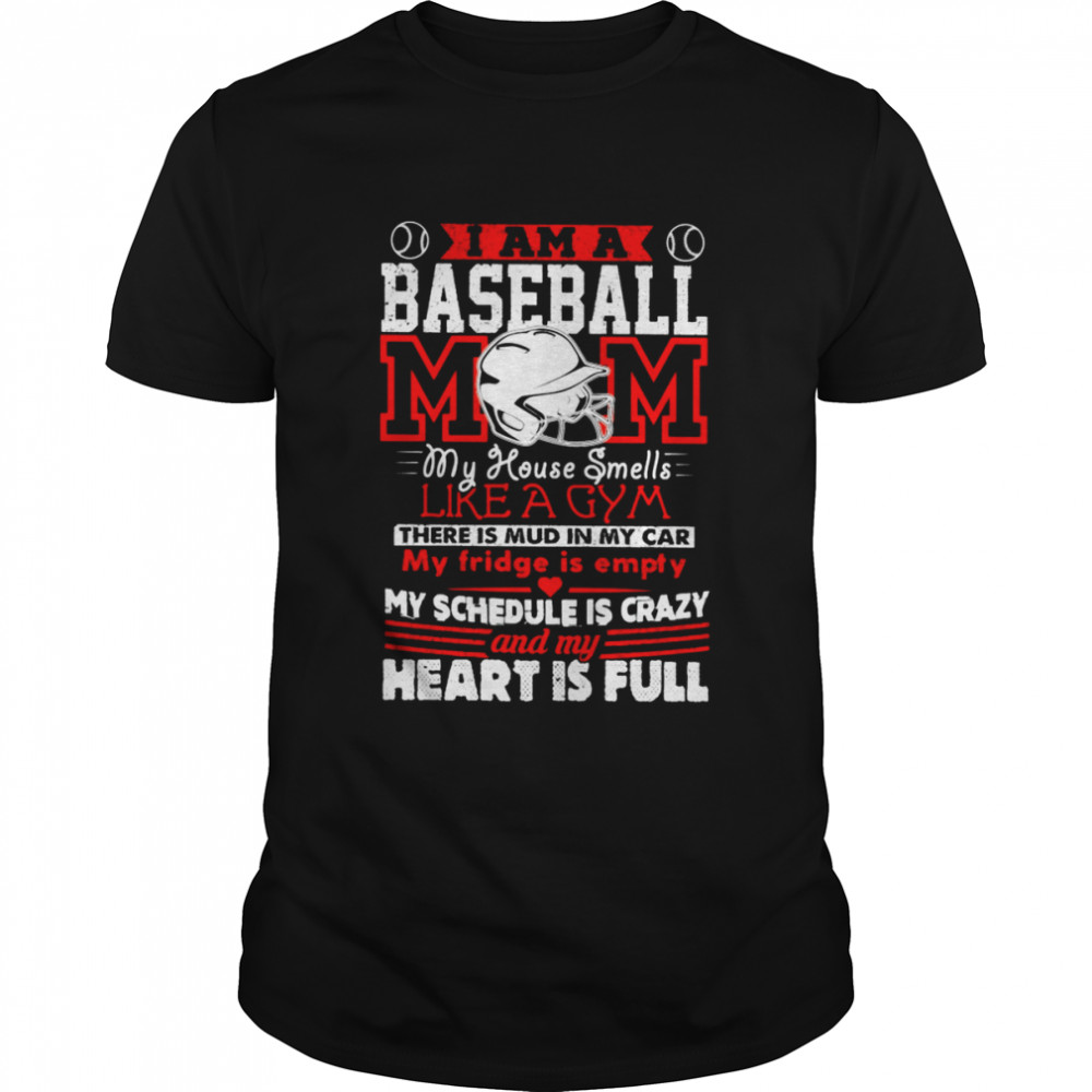 I Am A Baseball Mom Shirt Sur T-Shirt