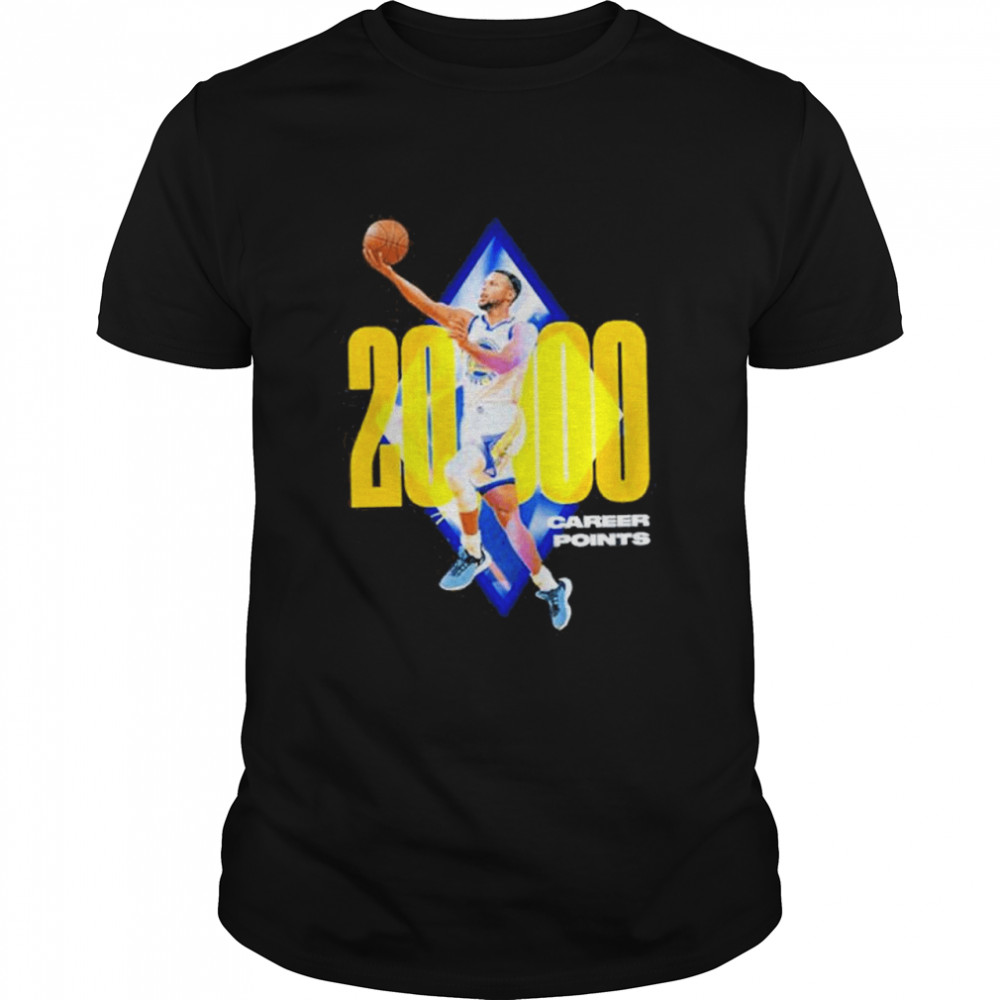Stephen Curry 20000 Career Points Congratulation T Shirt