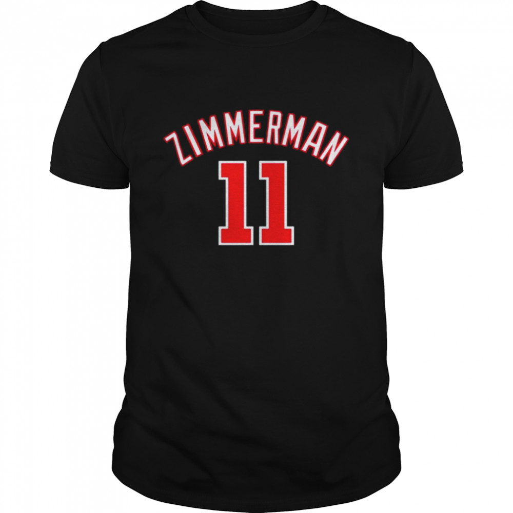 Washington Nationals Zimmerman 11 Shirt