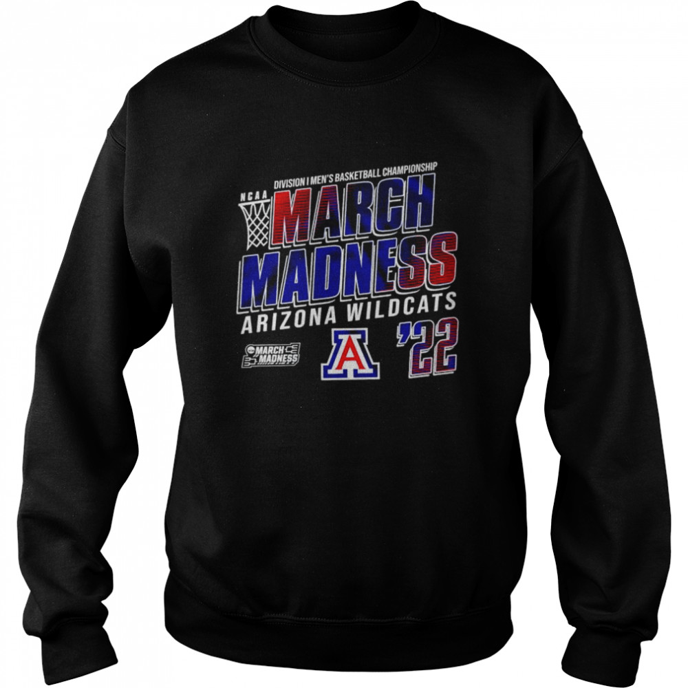 Arizona Wildcats 2022 NCAA Division I Men’s Basketball Championship March Madness shirt Unisex Sweatshirt